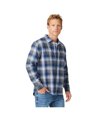 Free Country Men's Easywear Flannel Shirt Jacket