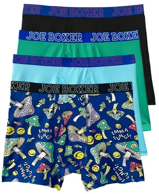 Joe Boxer Men's Moisture-Wicking 3-Pack Sleepwear Set: Pajama