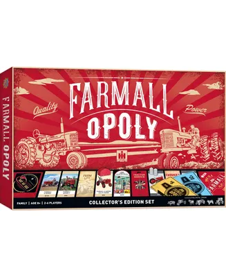 Masterpieces Opoly Family Board Games - Farmall Opoly