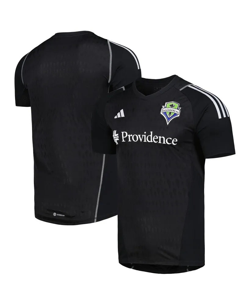 Men's adidas Black Seattle Sounders Fc 2023 Replica Goalkeeper Jersey