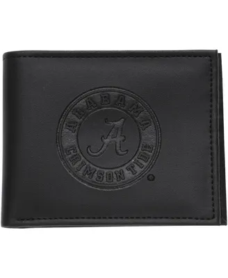 Men's Black Alabama Crimson Tide Hybrid Bi-Fold Wallet