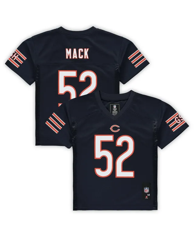 Outerstuff Youth Khalil Mack Orange Chicago Bears Replica Player Jersey