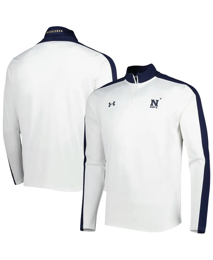 Under Armour Men's Navy Seattle Mariners Passion Performance Tri-Blend  Quarter-Zip Pullover Jacket