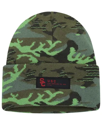 Men's Nike Camo Usc Trojans Veterans Day Cuffed Knit Hat