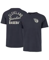 Men's '47 Brand Navy Cleveland Guardians Turn Back Franklin T-shirt