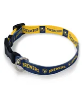 Wincraft Milwaukee Brewers Medium Adjustable Pet Collar