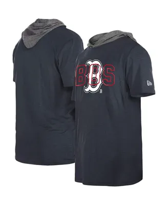 Men's New Era Navy Boston Red Sox Team Hoodie T-shirt