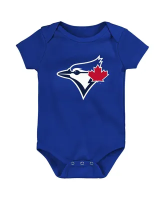 Newborn and Infant Boys and Girls Royal Toronto Blue Jays Primary Team Logo Bodysuit