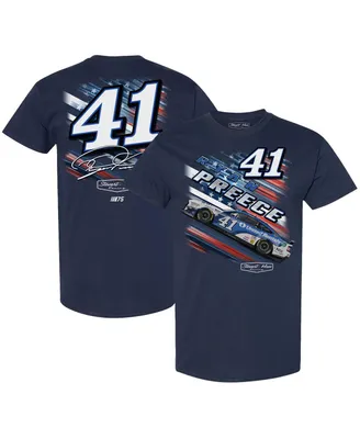 Men's Stewart-Haas Racing Team Collection Navy Ryan Preece Patriotic Fuel T-shirt