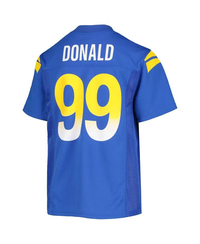 Big Boys and Girls Aaron Donald Bone Los Angeles Rams Game Jersey