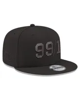 Men's New Era Black, Camo Trackhouse Racing 99/1 9FIFTY Snapback Adjustable Hat