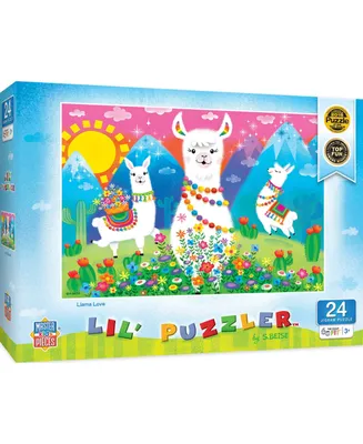 Masterpieces Lil Puzzler - Llama Love 24 Piece Jigsaw Puzzle