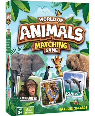 Masterpieces World of Animals Matching Game