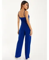 Palazzo Jumpsuit - Women