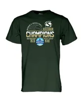Men's Blue 84 Green Sacramento State Hornets 2023 Big Sky Women's Basketball Conference Tournament Champions T-shirt