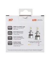 Sylvania H7 Led Powersport Headlight Bulbs for Off-Road Use or Fog Lights - 2 Pack