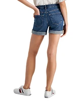 Tommy Hilfiger Women's Th Flex Cuffed Denim Shorts