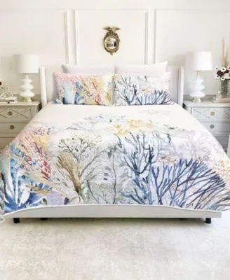 Elise James Home Tropical Coastal Quilt Set Collection