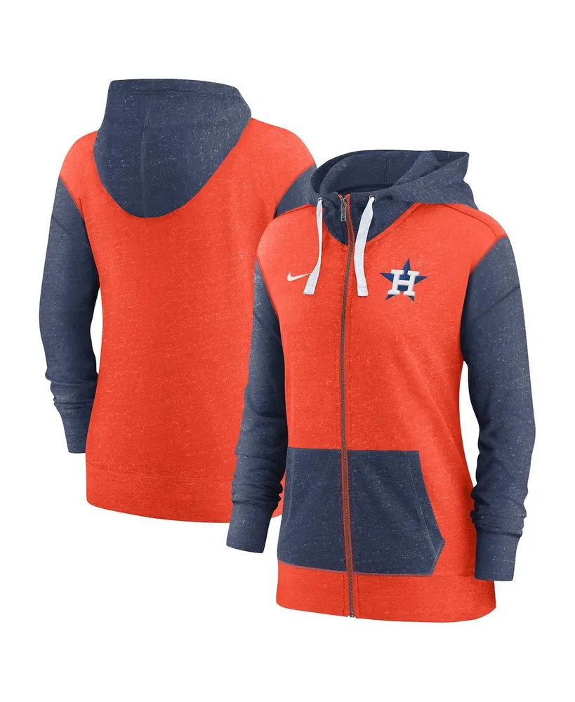 Women's Nike Orange Houston Astros Full-Zip Hoodie