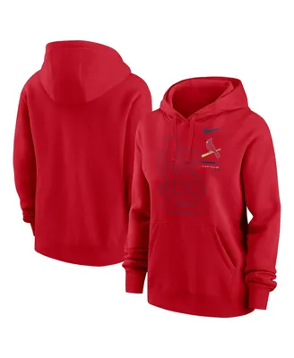 Women's Nike Red St. Louis Cardinals Big Game Pullover Hoodie