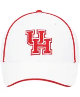 Men's Colosseum White Houston Cougars Take Your Time Snapback Hat