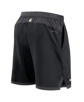 Men's Nike Black Pittsburgh Pirates Authentic Collection Flex Vent Performance Shorts