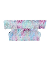 Andy & Evan Toddler/Child Girls Purple Tie Dye Bikini Set