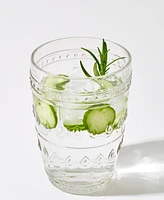 Euro Ceramica Fez Highball Glasses, Set of 4