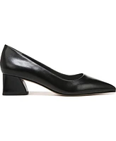 Franco Sarto Women's Racer Pointed Toe Block Heel Pumps