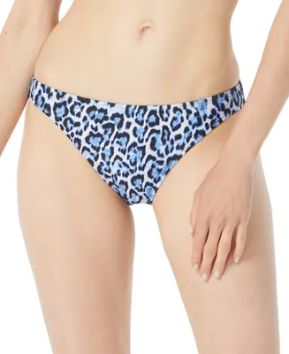 Michael Kors Women's Animal-Print Bikini Bottoms