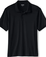 Lands' End School Uniform Men's Short Sleeve Rapid Dry Polo Shirt