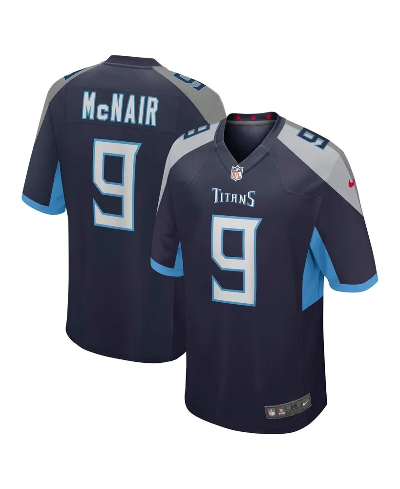 Men's Nike Steve McNair Navy Tennessee Titans Game Retired Player Jersey