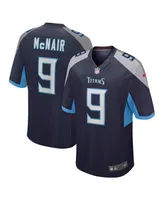 Men's Nike Steve McNair Navy Tennessee Titans Game Retired Player Jersey