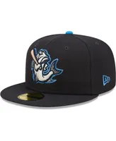 Men's New Era Navy Tampa Tarpons Authentic Collection Team Home 59FIFTY Fitted Hat