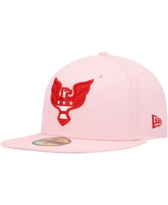 Men's New Era Pink D.c. United Pastel Pack 59FIFTY Fitted Hat