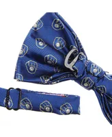 Men's Blue Milwaukee Brewers Repeat Bow Tie