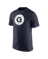 Men's Jordan Navy Georgetown Hoyas Basketball Logo T-shirt