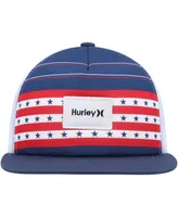 Men's Hurley Navy United Trucker Snapback Hat