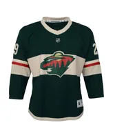 Big Boys and Girls Marc-Andre Fleury Green Minnesota Wild Replica Player Jersey