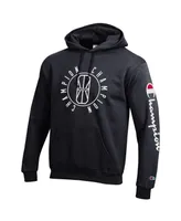 Men's and Women's Champion Black Nba 2K League In-Game Logo Powerblend Pullover Hoodie