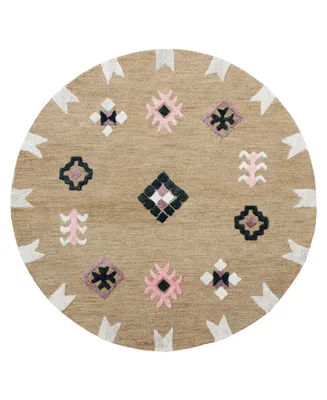 Lr Home Valentin VLNTA03570 5' x 5' Round Area Rug