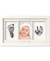 KeaBabies Inkless Baby Hand And Footprint Kit Frame, Mess Free Picture Frame for Newborn