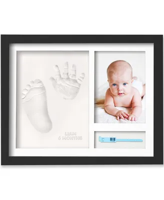 KeaBabies Noel Baby Hand and Footprint Kit, Personalized Baby Keepsake Picture Frame, Newborn Handprint Kit for Boy, Girl
