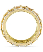 Yellow Sapphire (9-3/8 ct. t.w.) & Diamond (5/8 Eternity Band