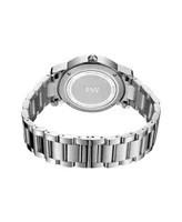 Jbw Women's Olympia Silver-Tone Stainless Steel Watch, 38mm