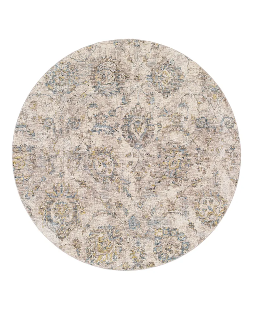 Surya Mirabel Mbe-2316 6'7" x 6'7" Round Area Rug