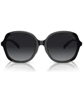 Coach Women's Polarized Low Bridge Fit Sunglasses, CH610