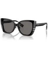 Burberry Women's Polarized Low Bridge Fit Sunglasses, Meryl