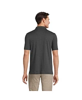 Lands' End Men's Short Sleeve Cotton Supima Polo Shirt with Pocket
