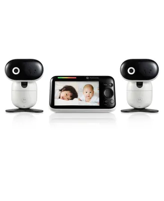Motorola 5.0" Hd Motorized Video Baby Monitor, 2 Camera Set